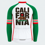 Men's Personalized Long Sleeve Cycling Jersey – California Golden State Bear - Back