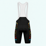 Men's Math Teacher Formula Cycling Bib Shorts - Back