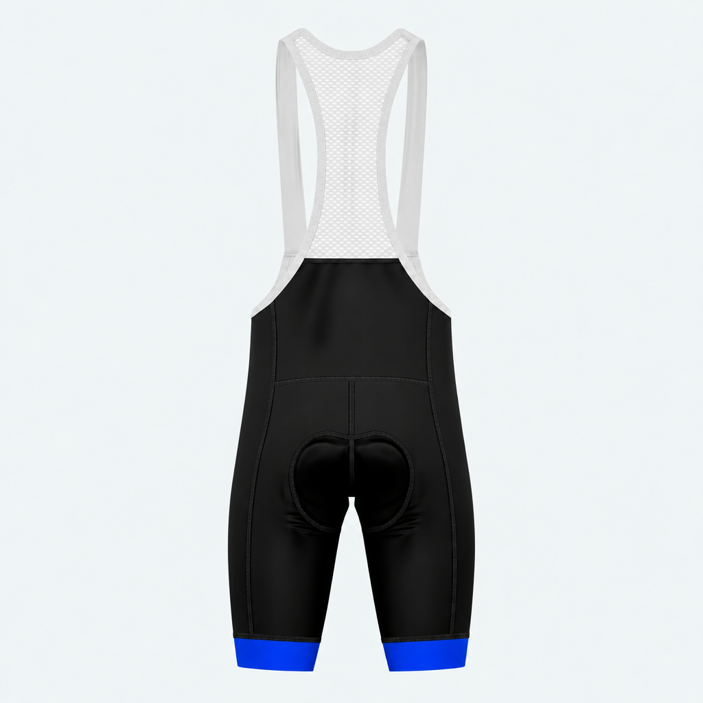 Men's Police Retired With Honor Cycling Bib Shorts - Back