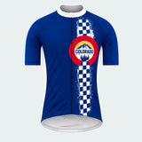 Men's Personalized Short Sleeve Cycling Jersey – Colorado Peak Roundel - Front