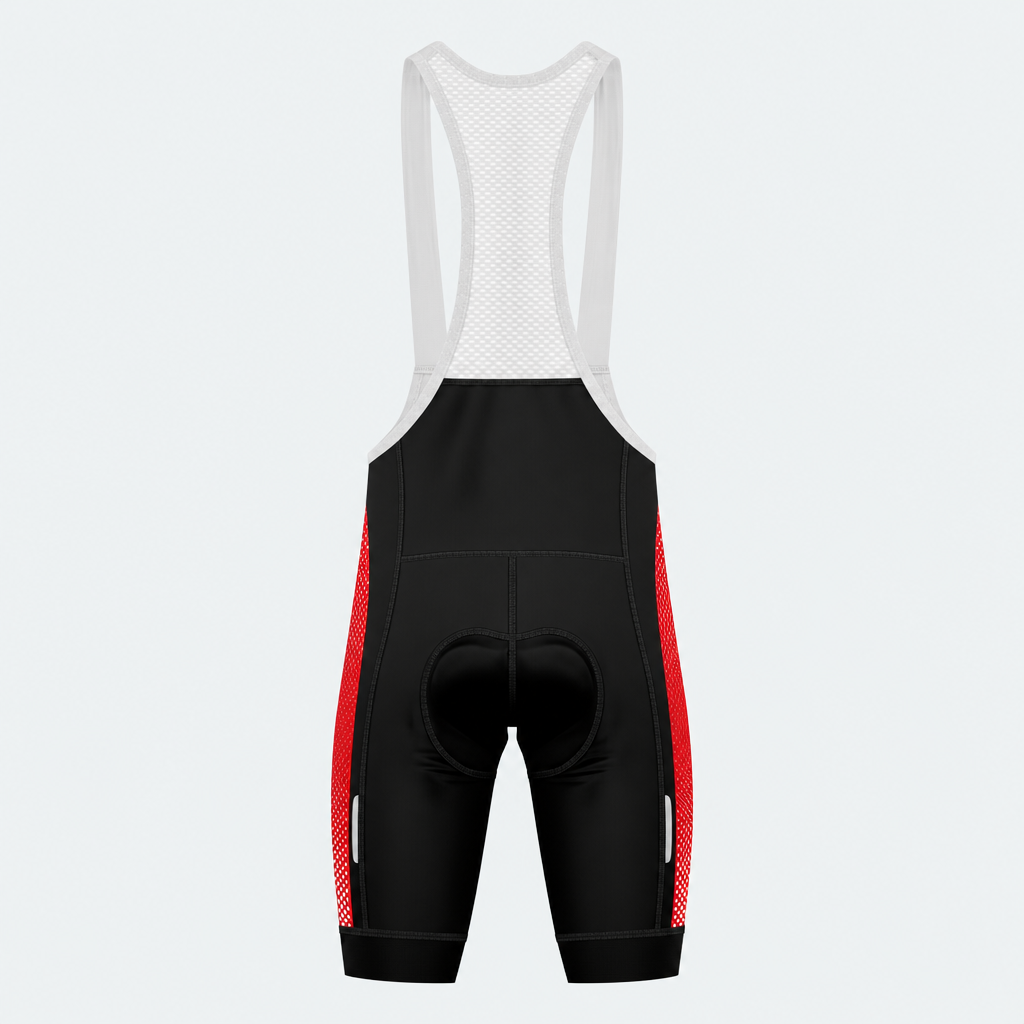 Men's Canada True North Cycling Bib Shorts - Back