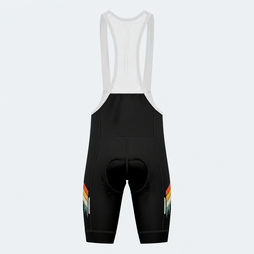 Men's Trail Maintenance Lifestyle Cycling Bib Shorts - Back