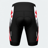 Men's Canadian Maple Peaks Cycling Shorts - Back