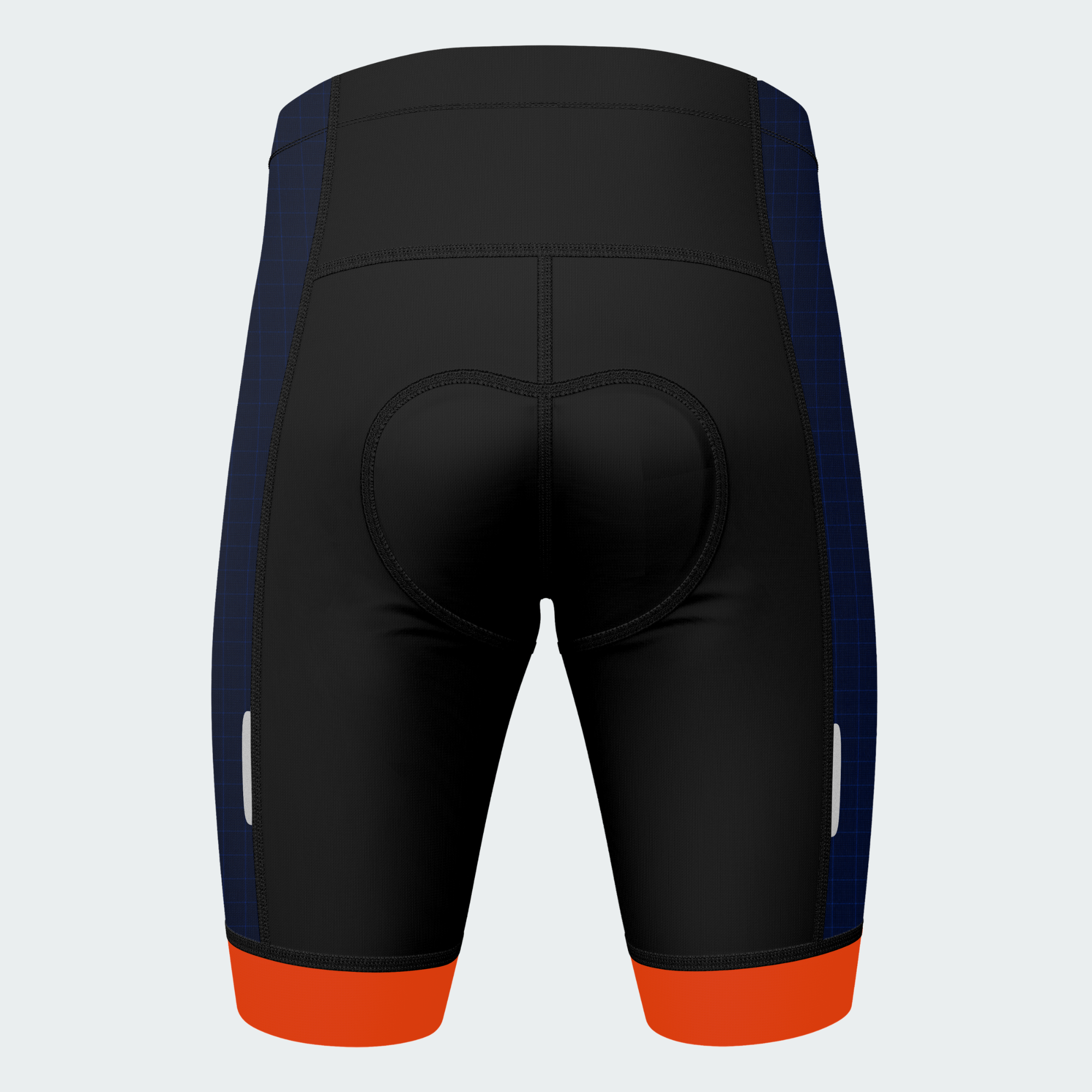 Men's California Vaporwave Sunset Cycling Shorts - Back
