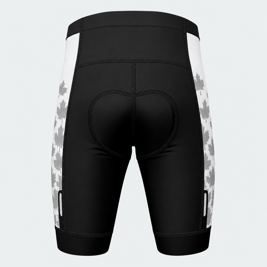 Men's Canada Bold Maple Cycling Shorts - Back