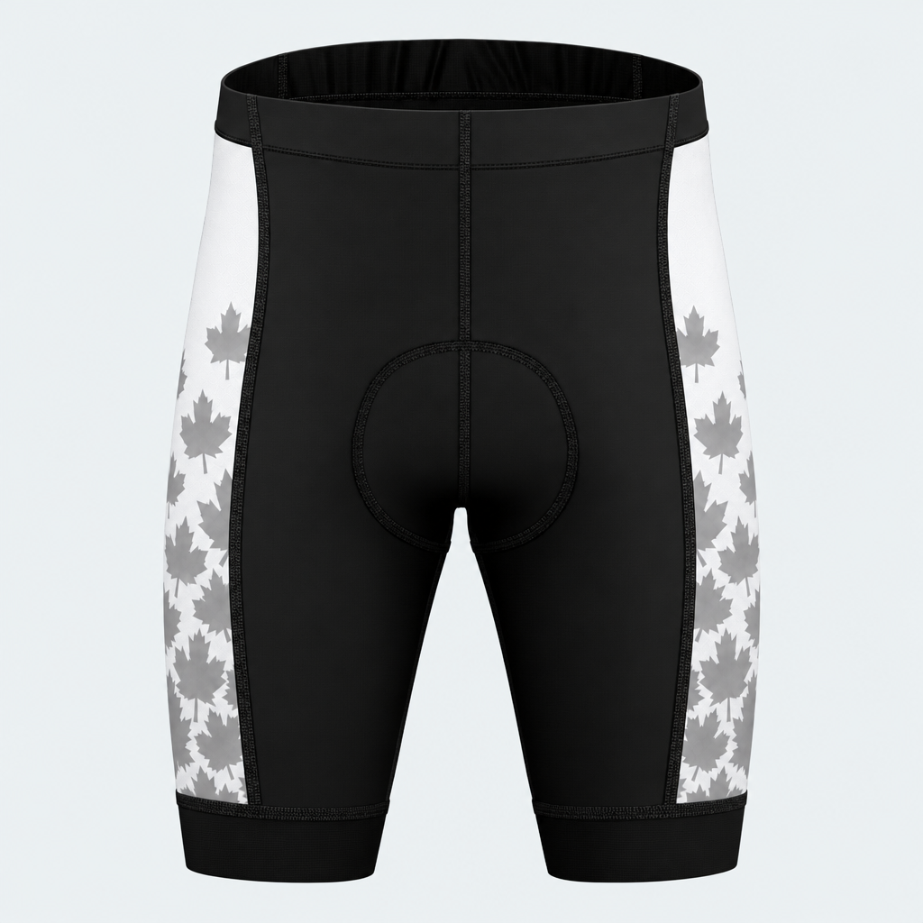 Men's Canada Bold Maple Cycling Shorts - Front