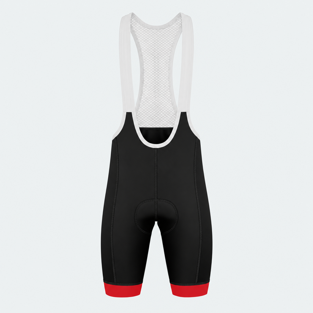 Men's Wildland Firefighter Crest Cycling Bib Shorts - Front