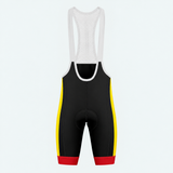 Men's Spain · Spain Short Sleeve Cycling Jersey for Men Cycling Bib Shorts - Front