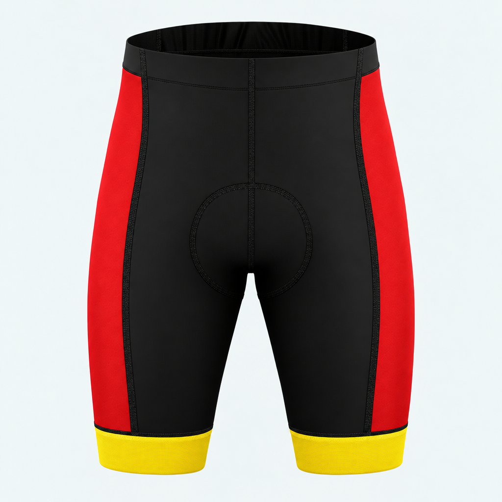 Men's US Firefighter Axe and Cross Cycling Shorts - Front