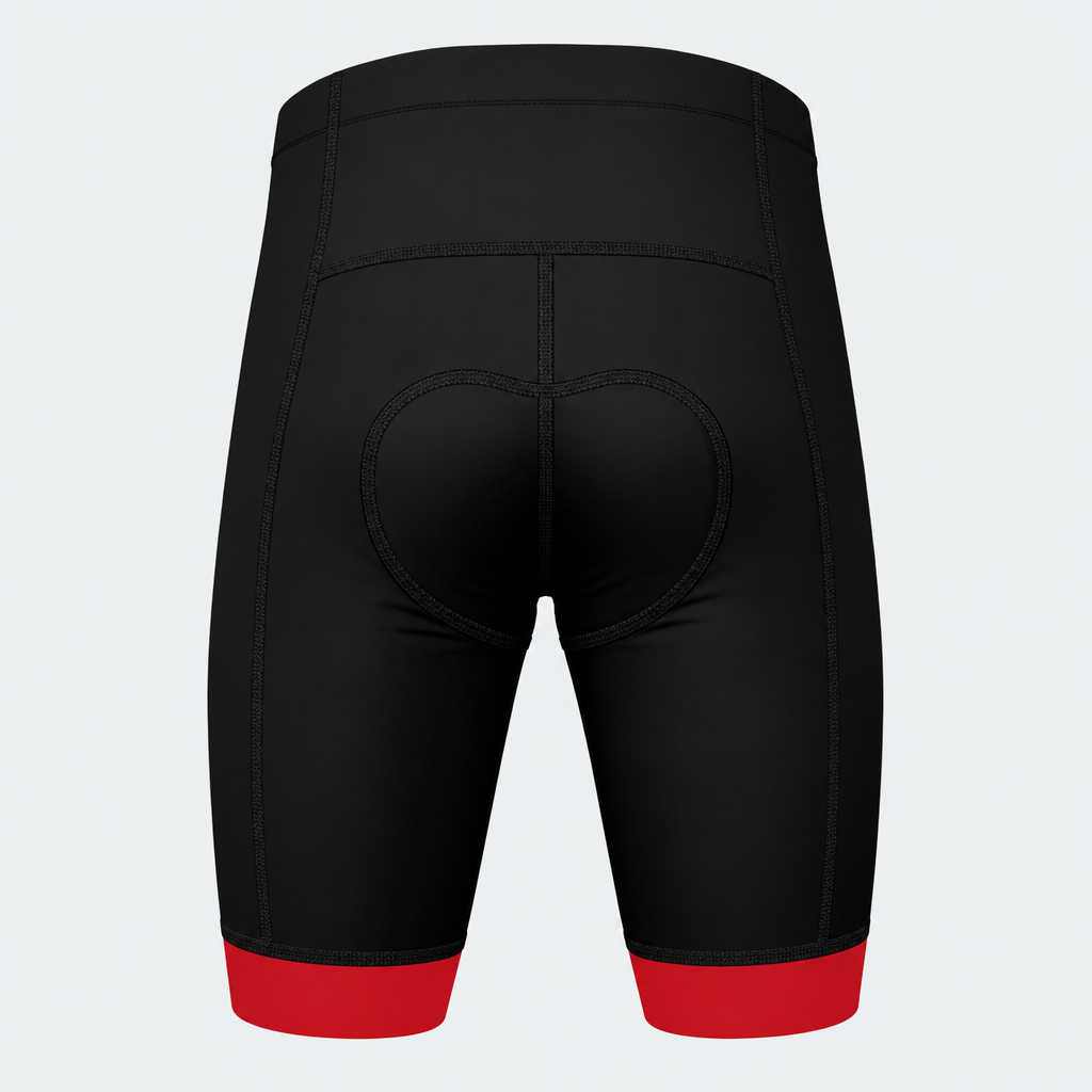 Men's Wildland Firefighter Blaze Cycling Shorts - Back