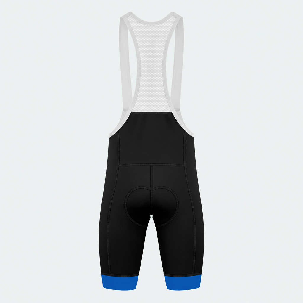 Men's Oklahoma Peace Shield Cycling Bib Shorts - Back