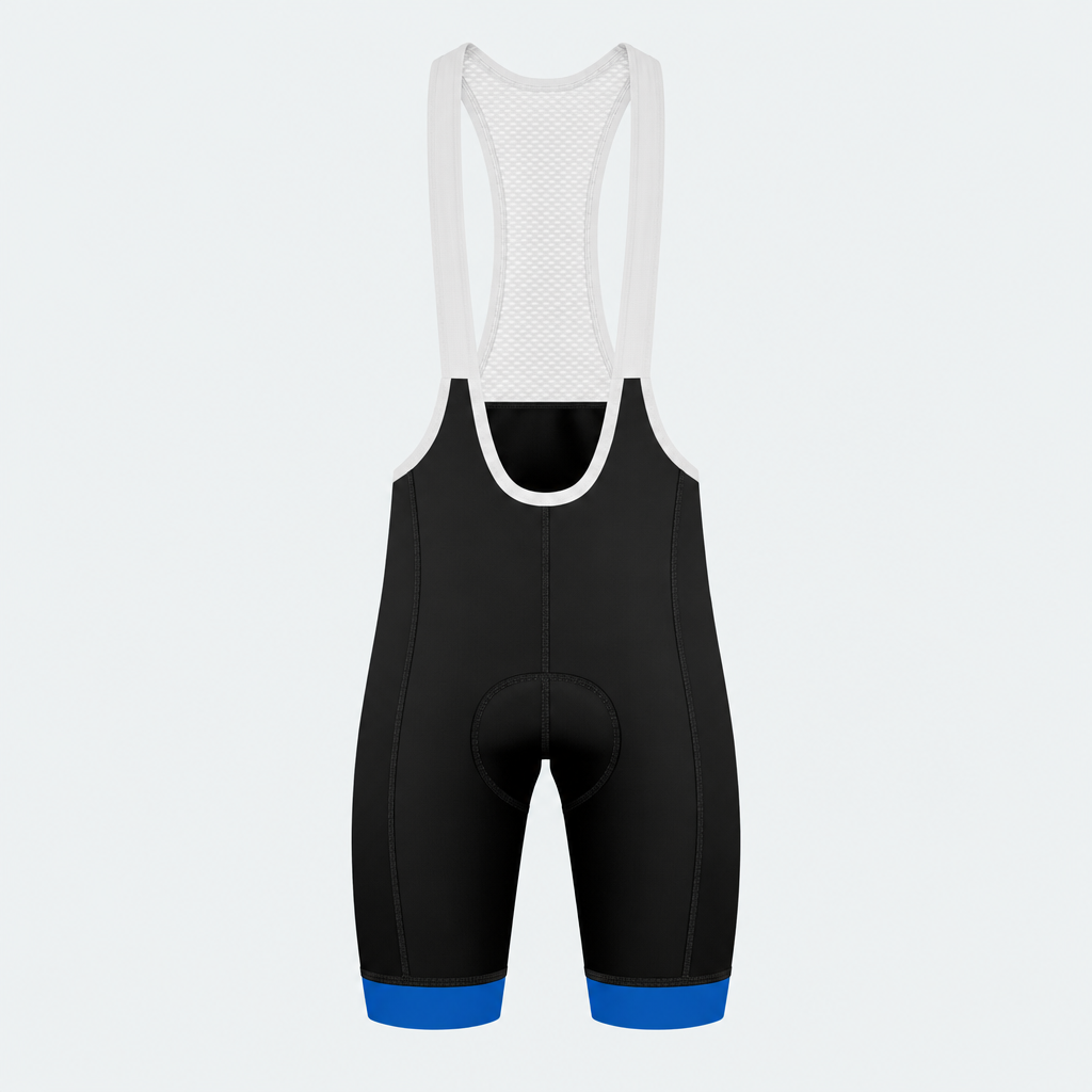 Men's Oklahoma Peace Shield Cycling Bib Shorts - Front