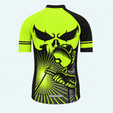 Men's Personalized Short Sleeve Cycling Jersey – Welder Sparks - Back
