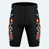 Men's US Firefighter Pride Cycling Shorts - Front