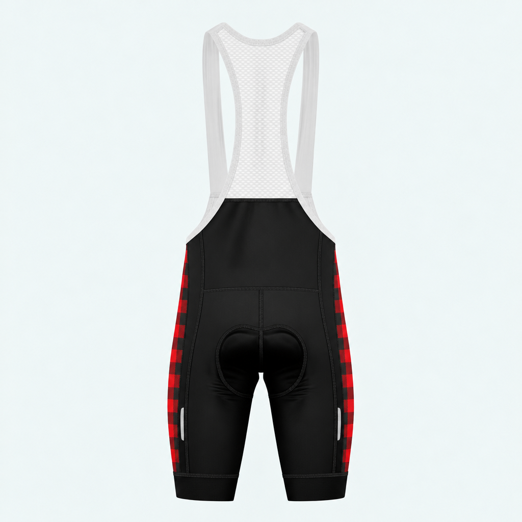 Men's Personalized The Log father Cycling Bib Shorts - Back