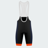 Men's California Vaporwave Sunset Cycling Bib Shorts - Front