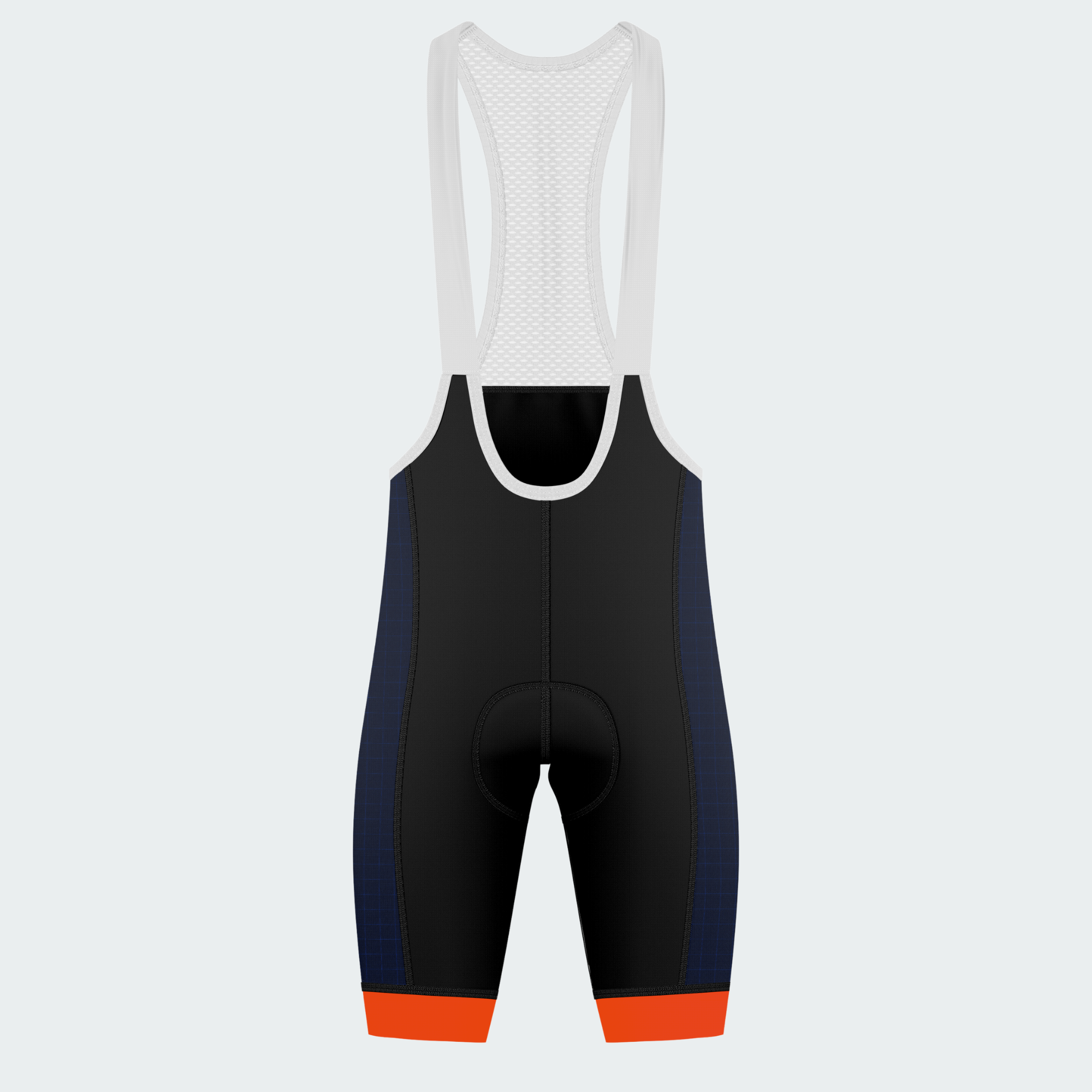 Men's California Vaporwave Sunset Cycling Bib Shorts - Front