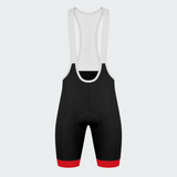 Men's US Firefighter And US Flag Cycling Bib Shorts - Front
