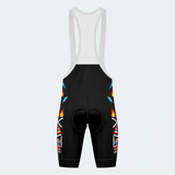 Men's US Firefighter Pride Cycling Bib Shorts - Back