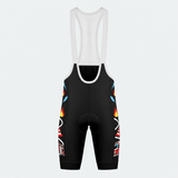 Men's US Firefighter Pride Cycling Bib Shorts - Front