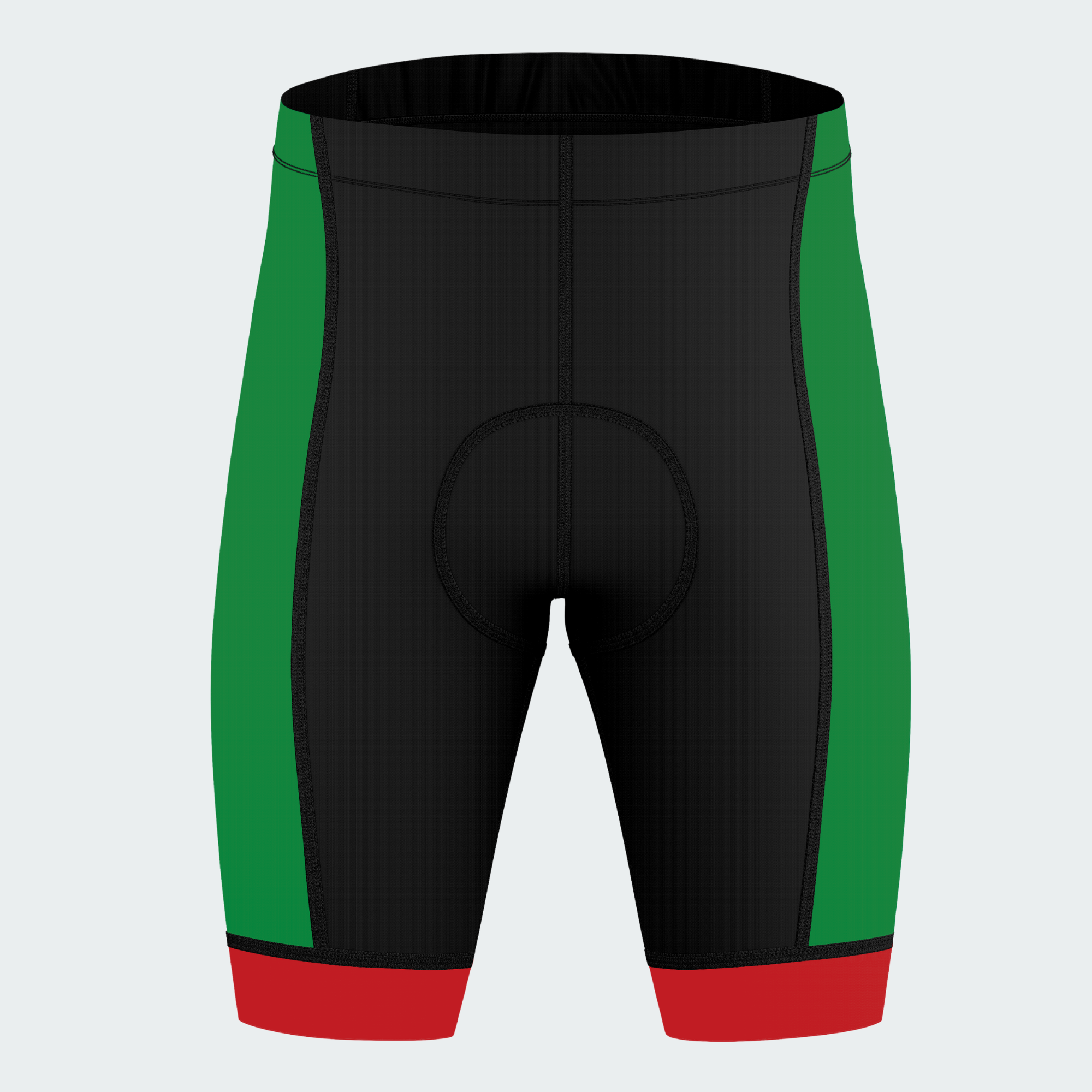 Men's California Grizzly Rebellion Cycling Shorts - Front