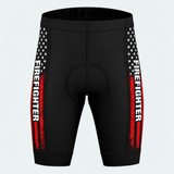Men's US Firefighter Honor Cycling Shorts - Front