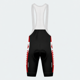 Men's Canada Maple Banner Cycling Bib Shorts - Back