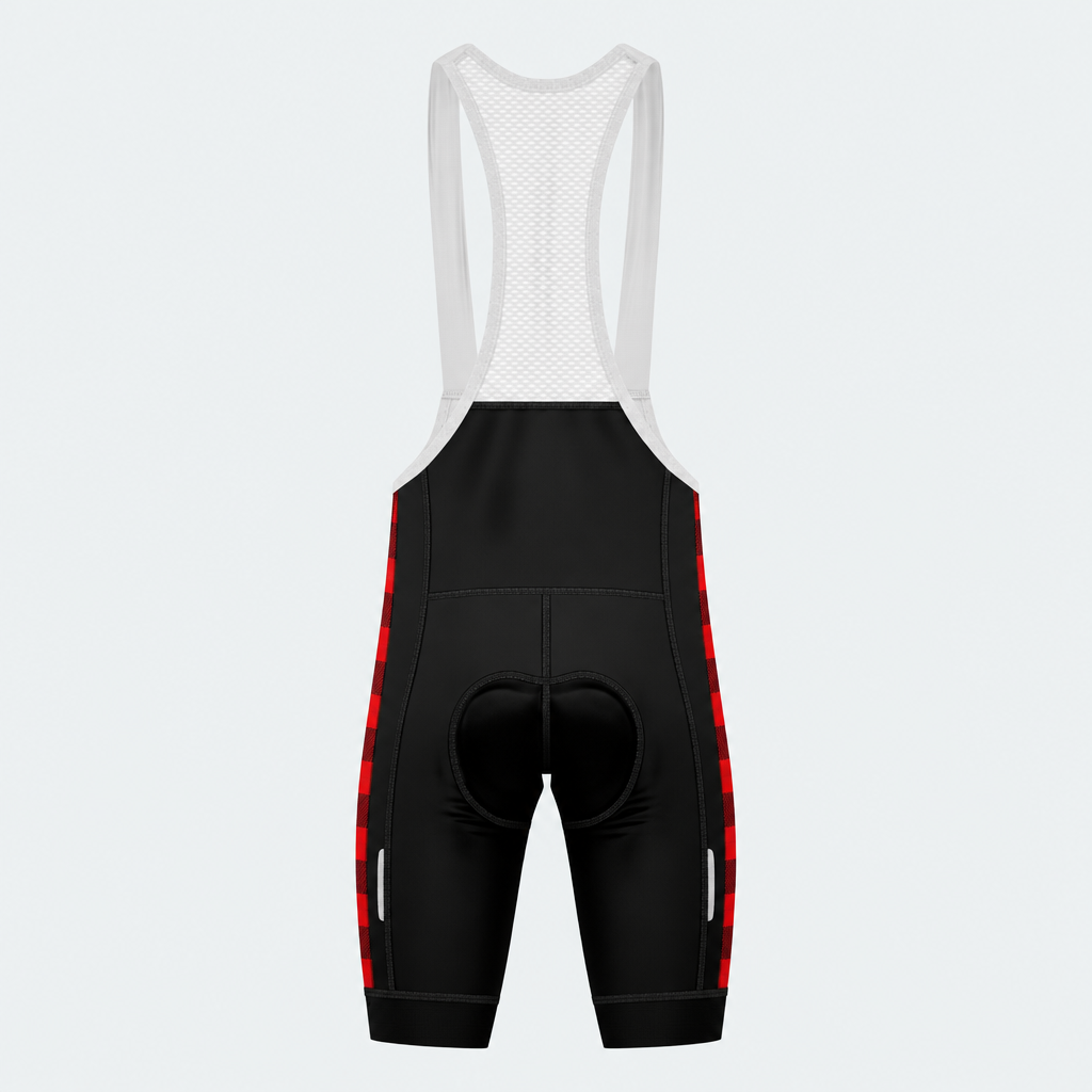 Men's The Logfather Lumberjack Cycling Bib Shorts - Back