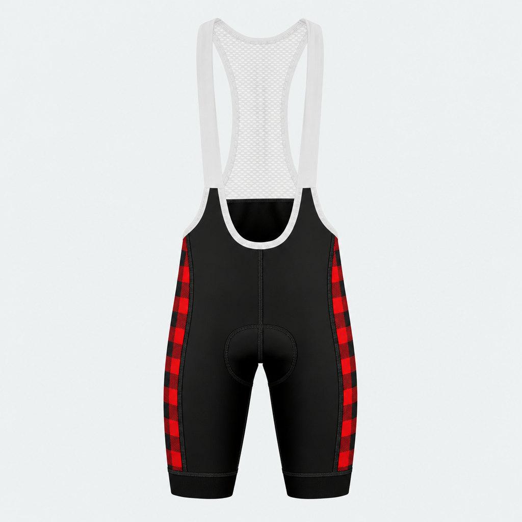 Men's The Logfather Lumberjack Cycling Bib Shorts - Front