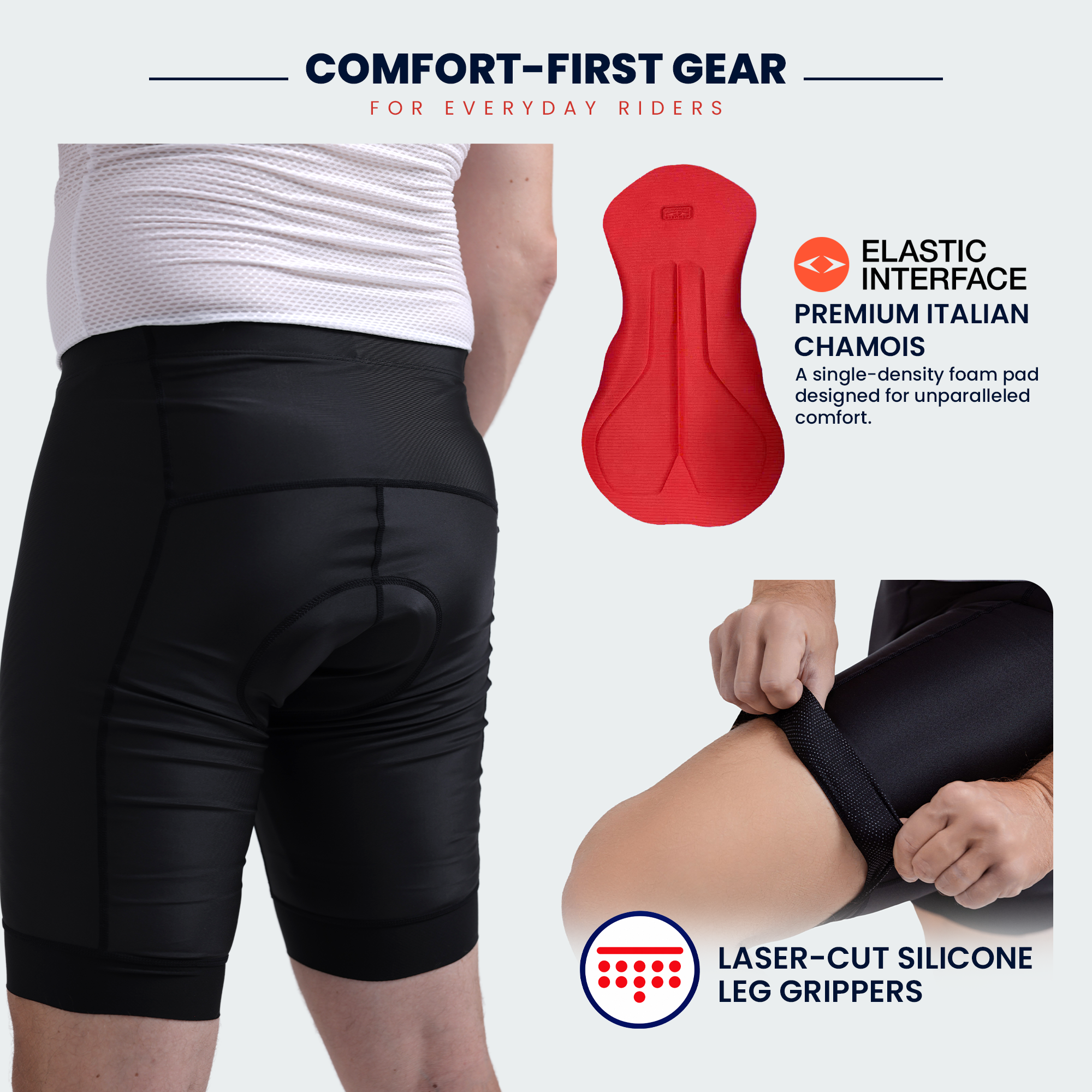Men's Texas Flag Circuit Cycling Shorts