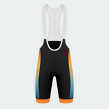 Men's Arizona State Outline Cycling Bib Shorts - Front