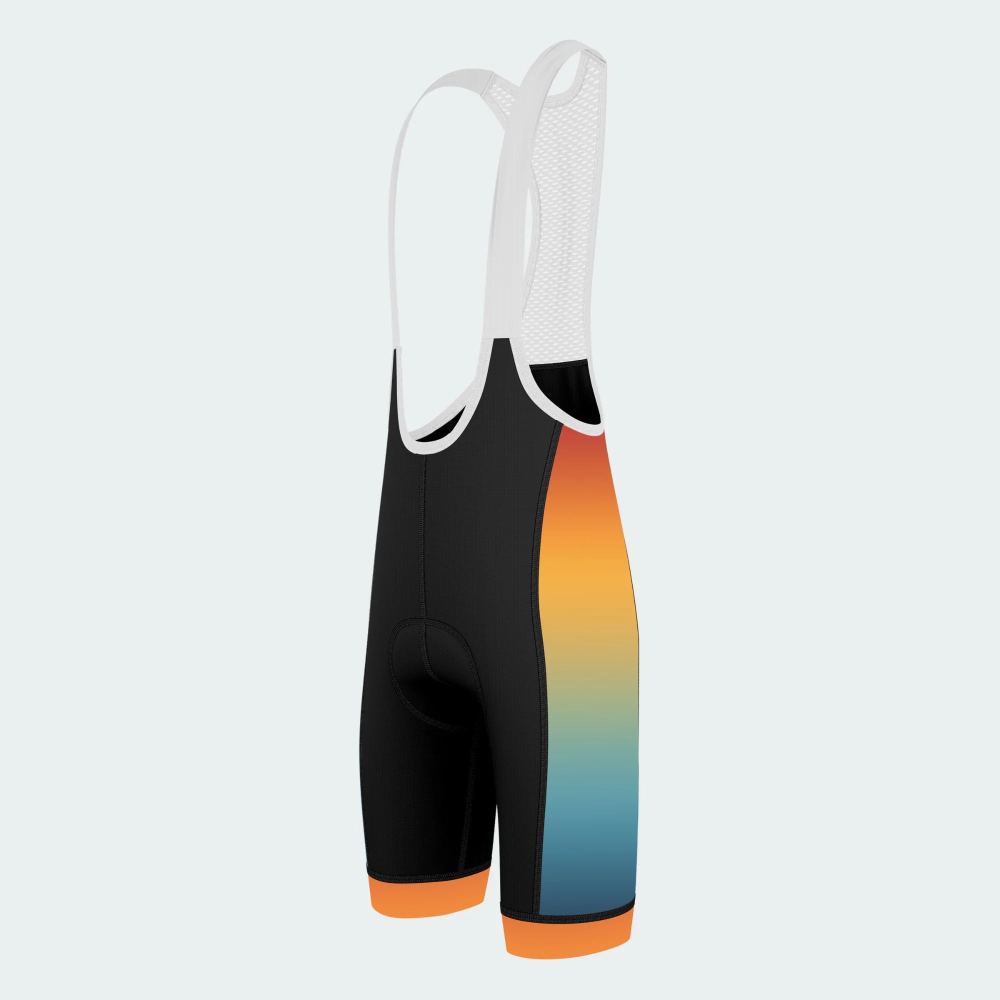Men's Arizona State Outline Cycling Bib Shorts - Side