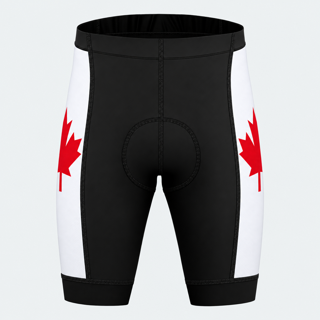 Men's Northern Maple Leaf Cycling Shorts - Front