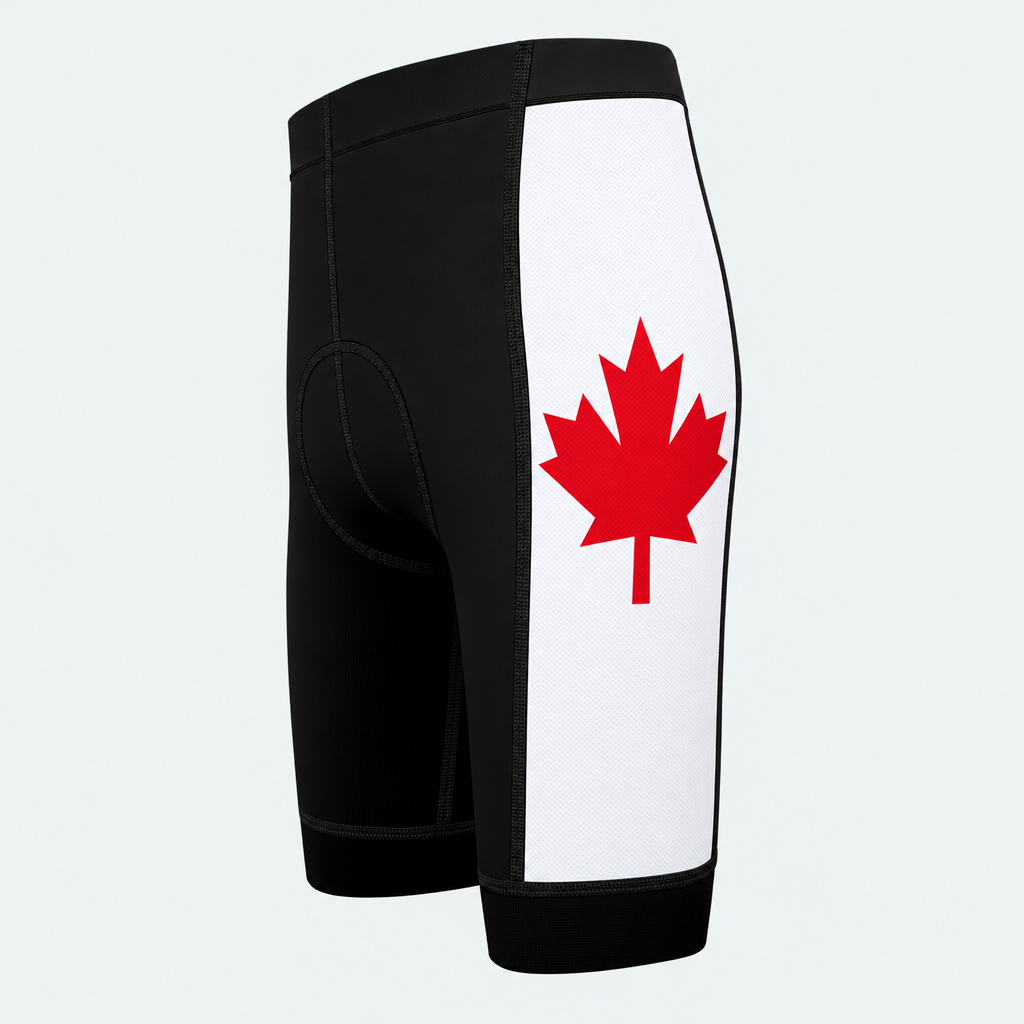 Men's Northern Maple Leaf Cycling Shorts - Side