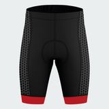 Men's Wildland Firefighter Flame Cycling Shorts - Front