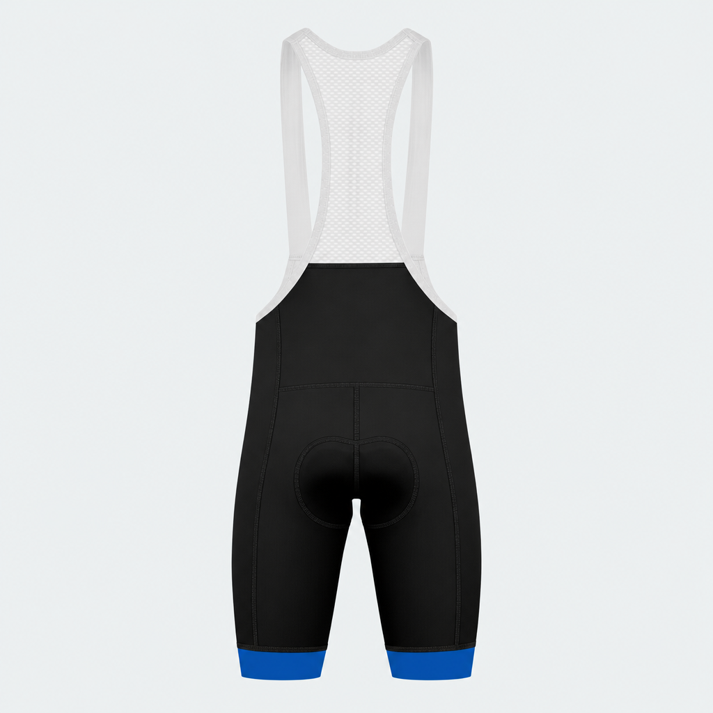 Men's Oklahoma Mountain Bison Cycling Bib Shorts - Back