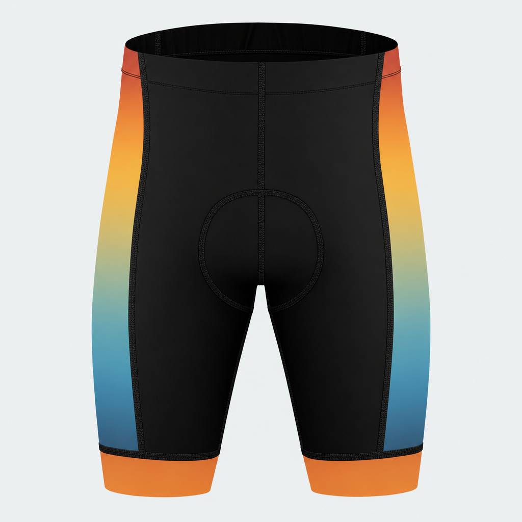 Men's Arizona State Outline Cycling Shorts - Front