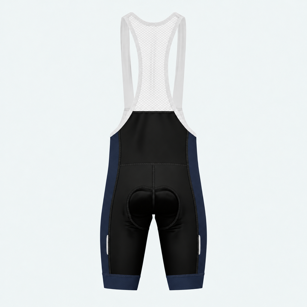 Men's Police Serve and Protect Shield Cycling Bib Shorts - Back