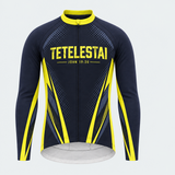 Men's Personalized Long Sleeve Cycling Jersey – Jesus Tetelestai John 19:30 - Front