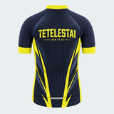 Men's Personalized Short Sleeve Cycling Jersey – God Tetelestai John 19:30 - Back