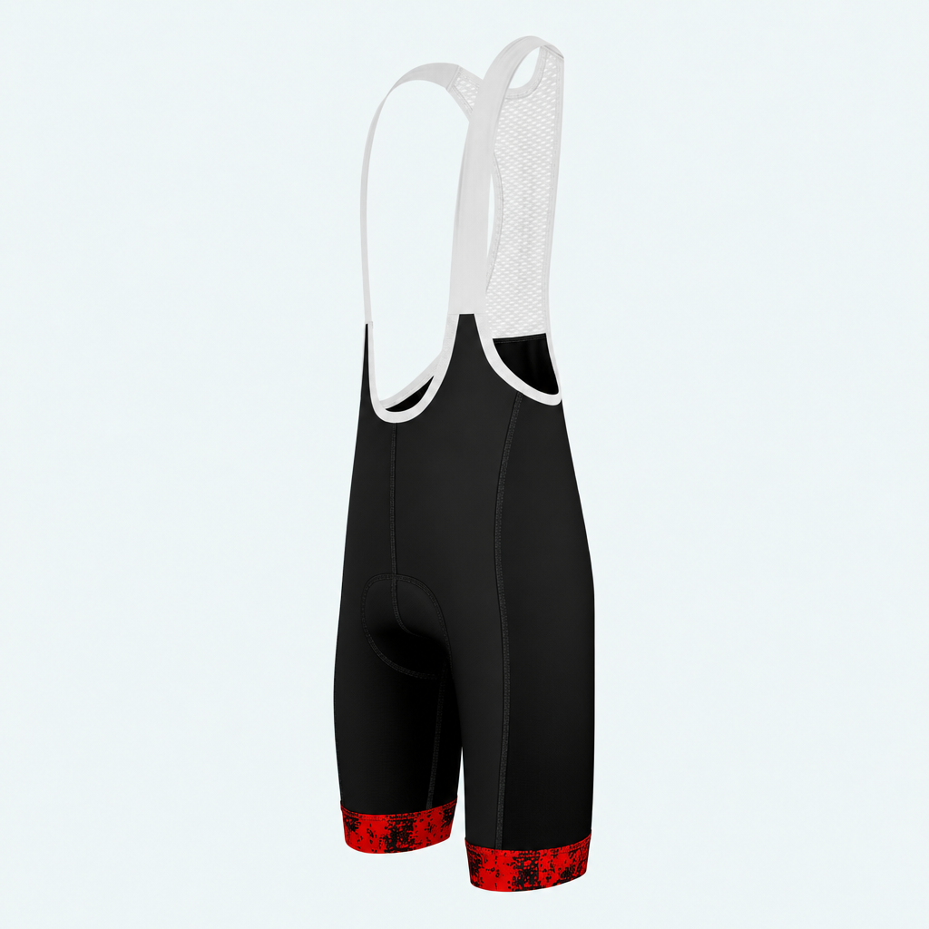 Men's Canada · Canada Flag RollaFatty Chain MTB Jersey Cycling Bib Shorts - Side
