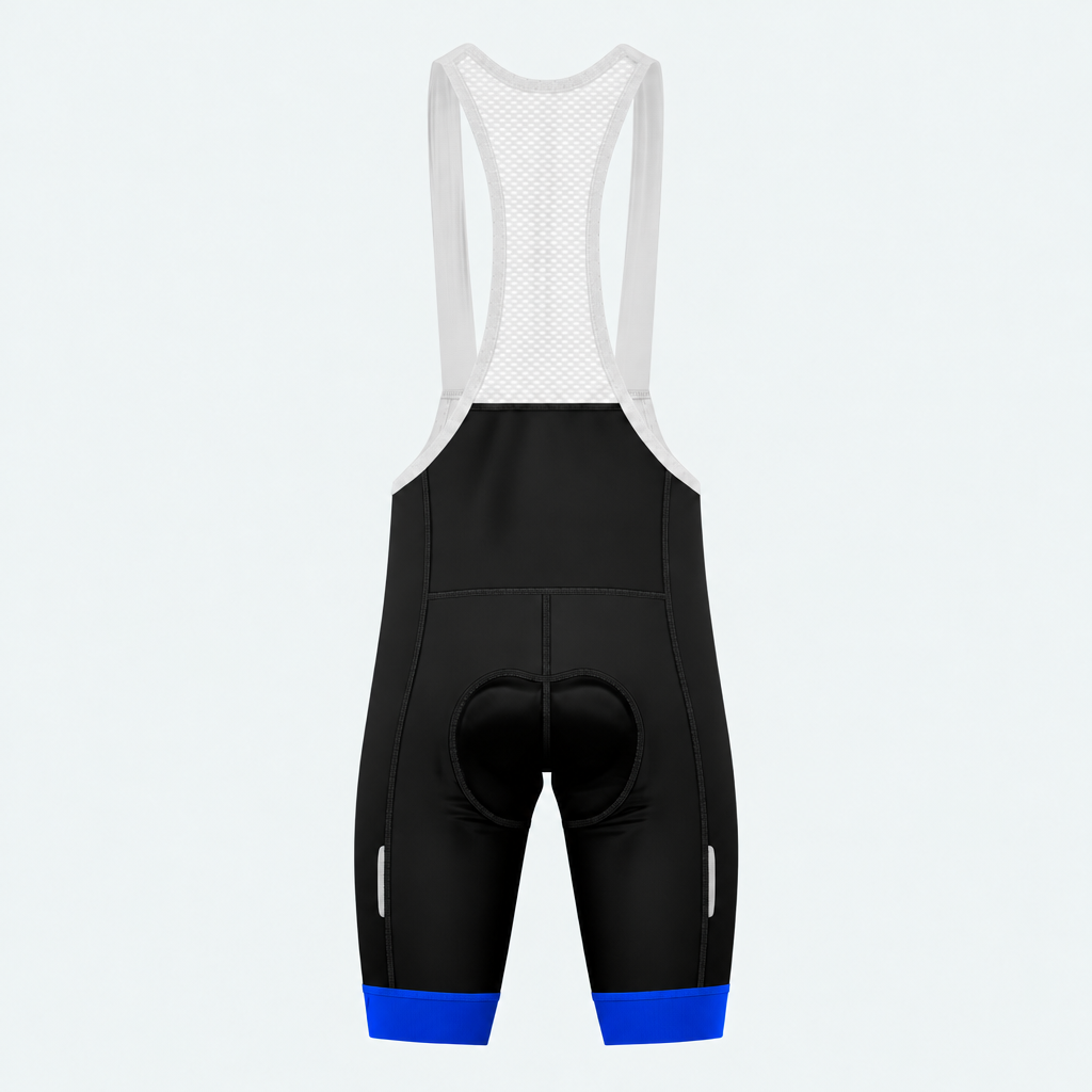Men's Police Officers Protect With Honor Cycling Bib Shorts - Back