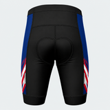 Men's US Patriotic Eagle Pride Cycling Shorts - Back