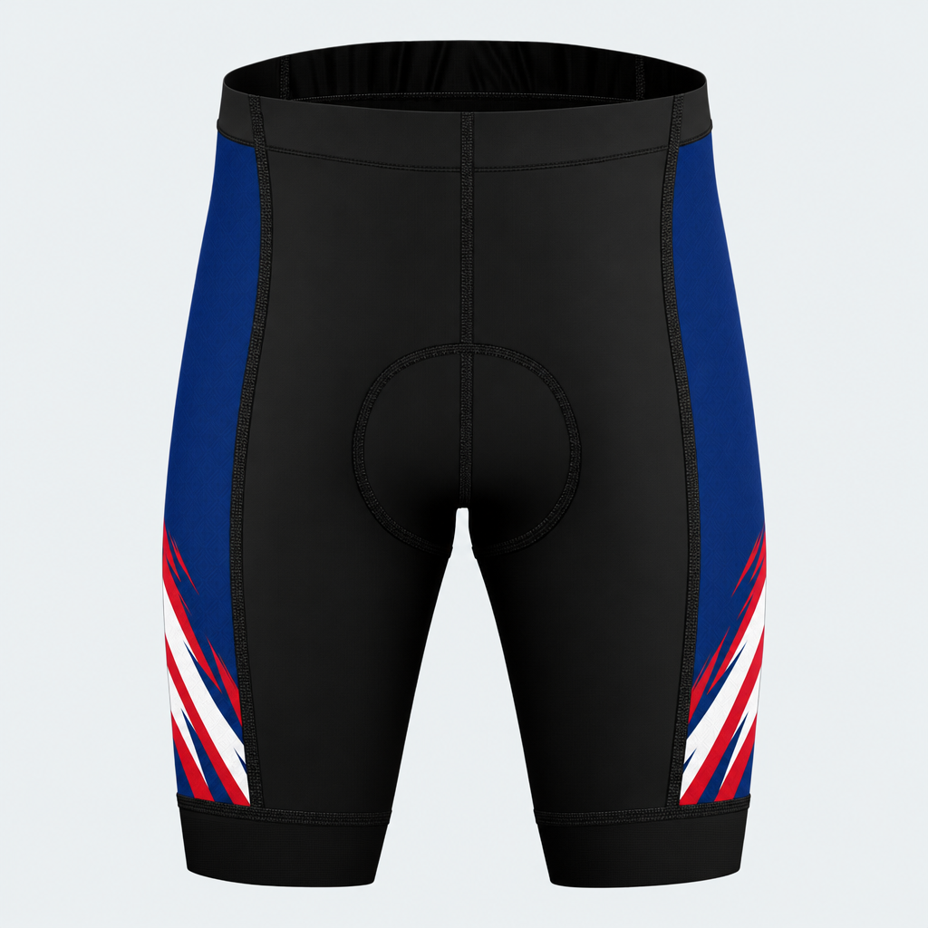 Men's US Patriotic Eagle Pride Cycling Shorts - Front
