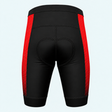 Men's US Fire Rescue Shield Cycling Shorts - Back