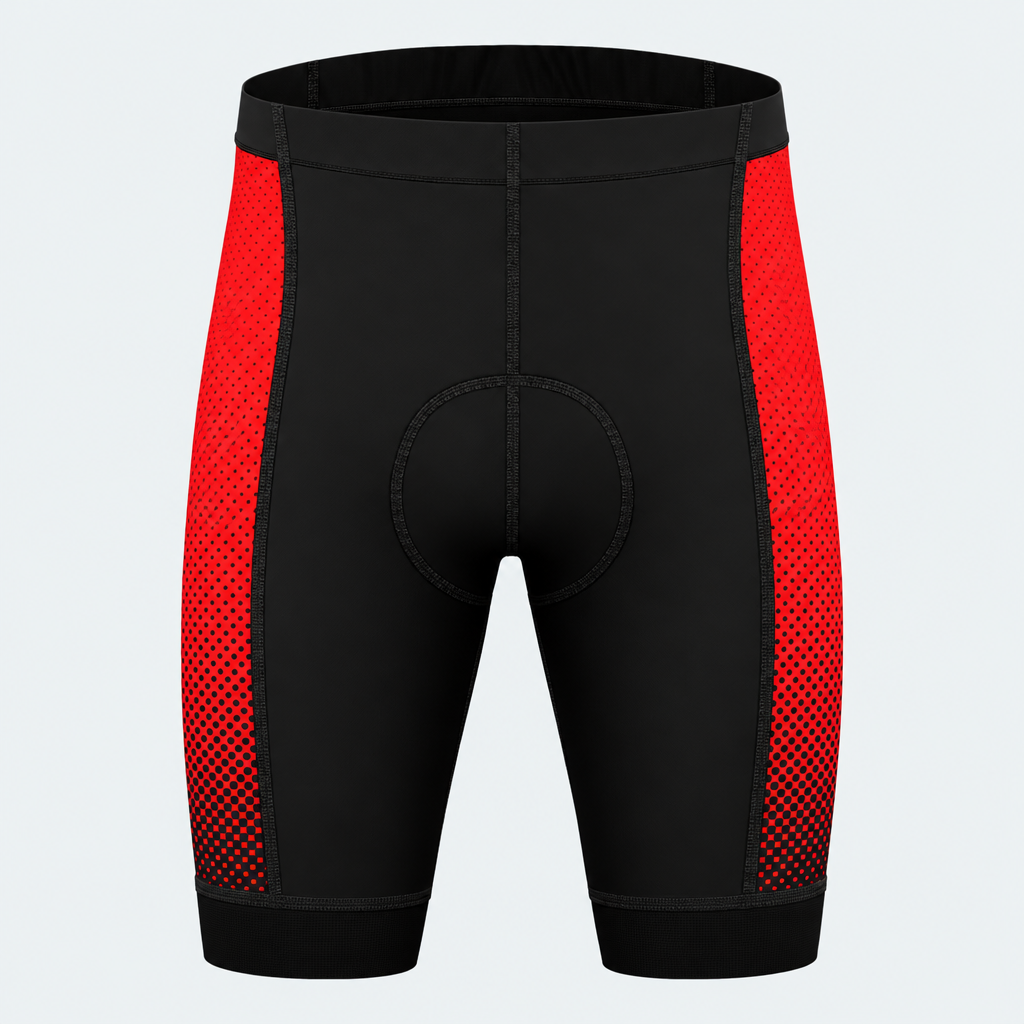 Men's US Fire Rescue Shield Cycling Shorts - Front