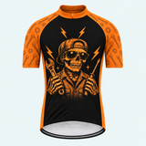Men's Personalized Short Sleeve Cycling Jersey – Mechanic I Can Fix A Lot - Front