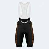 Men's Welder Welding Sparks Cycling Bib Shorts - Front