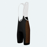 Men's Welder Welding Sparks Cycling Bib Shorts - Side
