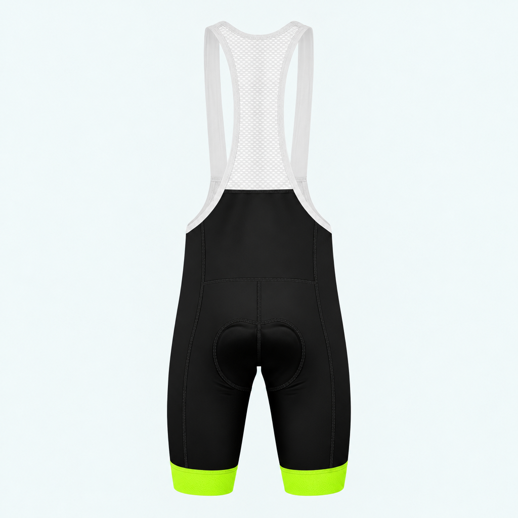 Men's Electrician Skull Cycling Bib Shorts - Back